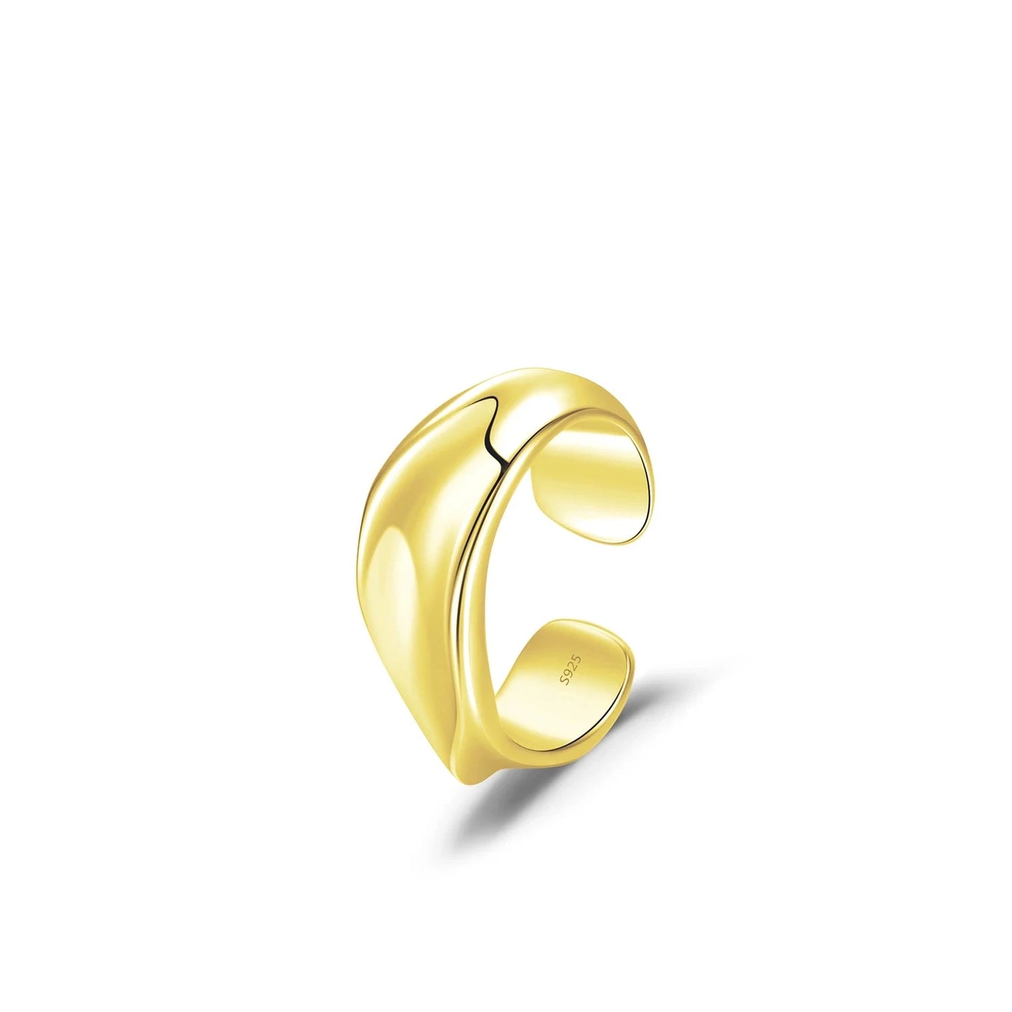 Orano earcuff by Orea – adjustable 925 sterling silver, non-piercing minimalist design