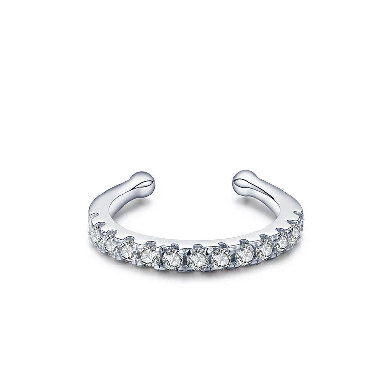 Ace earcuff by Orea – adjustable non-piercing 925 sterling silver with zircon