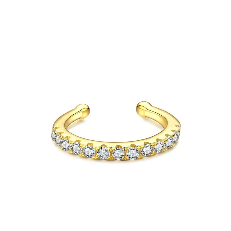 Ace earcuff by Orea – adjustable non-piercing 925 sterling silver with zircon