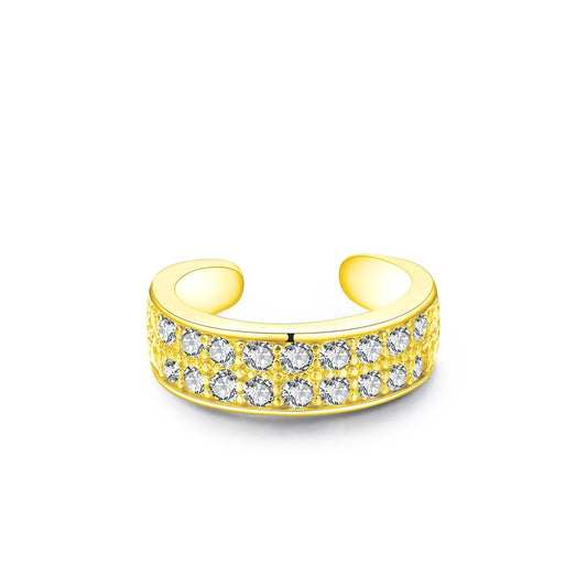 Riviera earcuff by Orea – adjustable no piercing 925 sterling silver with zircon