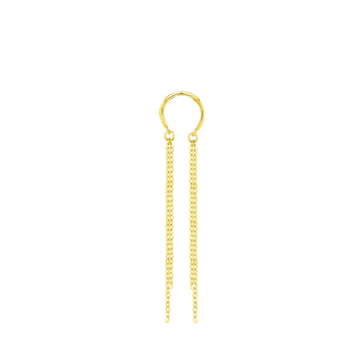 Saturne earcuff by Orea – adjustable, non-piercing 925 sterling silver jewelry