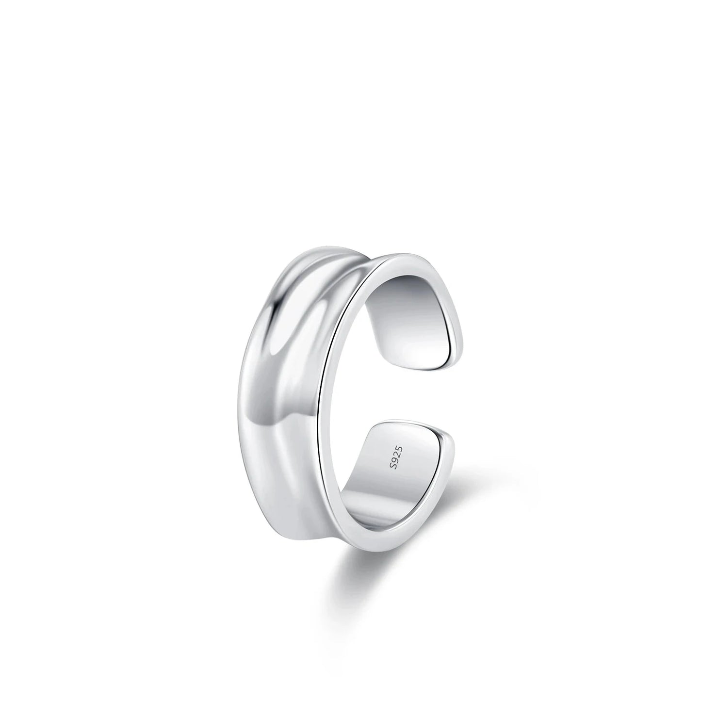 Venus earcuff by Orea – adjustable 925 sterling silver, non-piercing, modern elegance